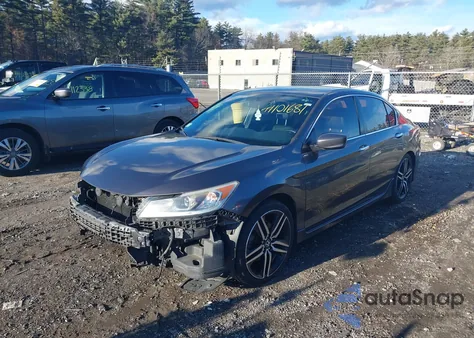 2016 Honda Accord Sport из США, поврежденный, VIN 1HGCR2F52GA069277